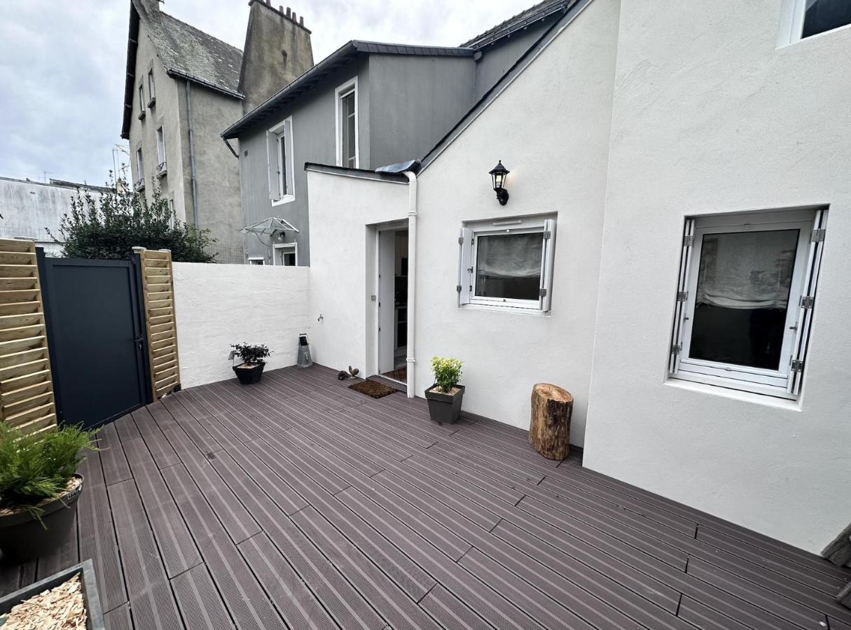 Apartmán Le Wabi-Sabi - T2 Duplex - Terrasse Privee Vannes Exteriér fotografie